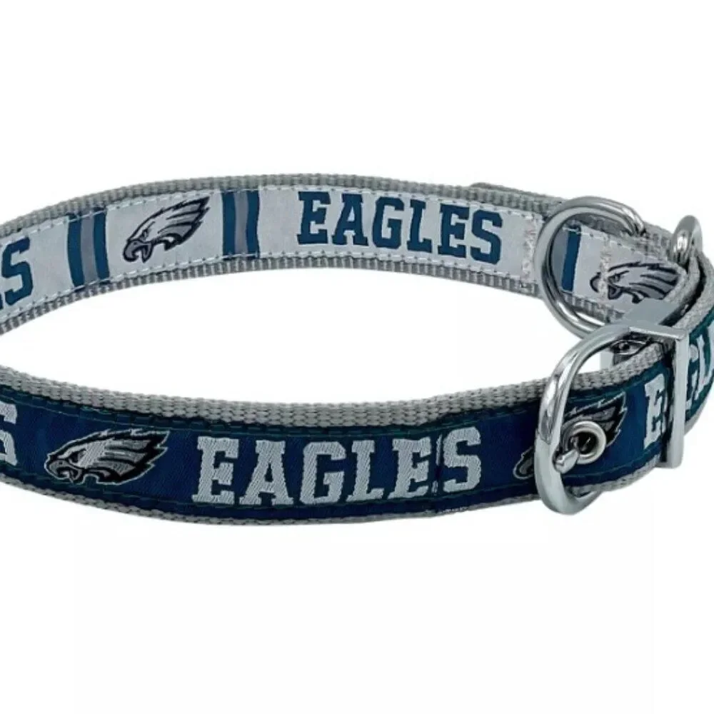 PHILADELPHIA EAGLES NFL REVERSIBLE PET COLLAR